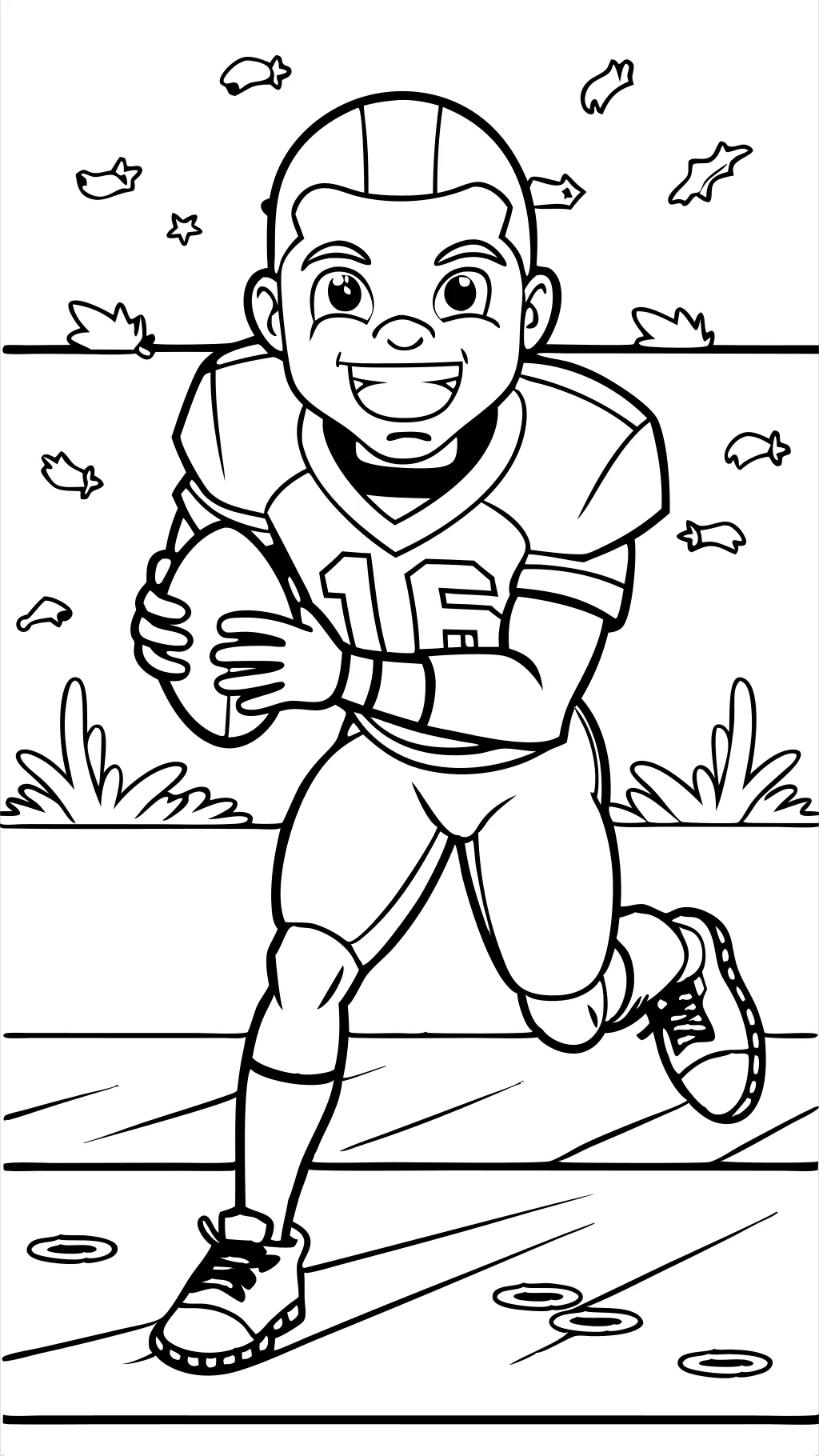 Tyreek Hill Coloring Page